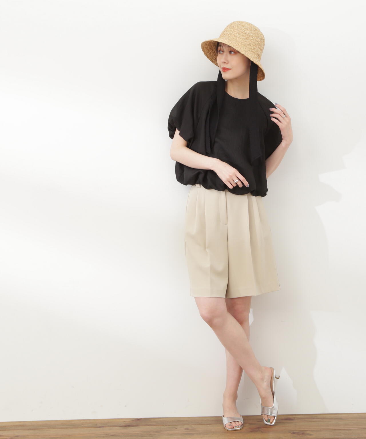 168cm/B76/W60/H86 着用サイズ:M