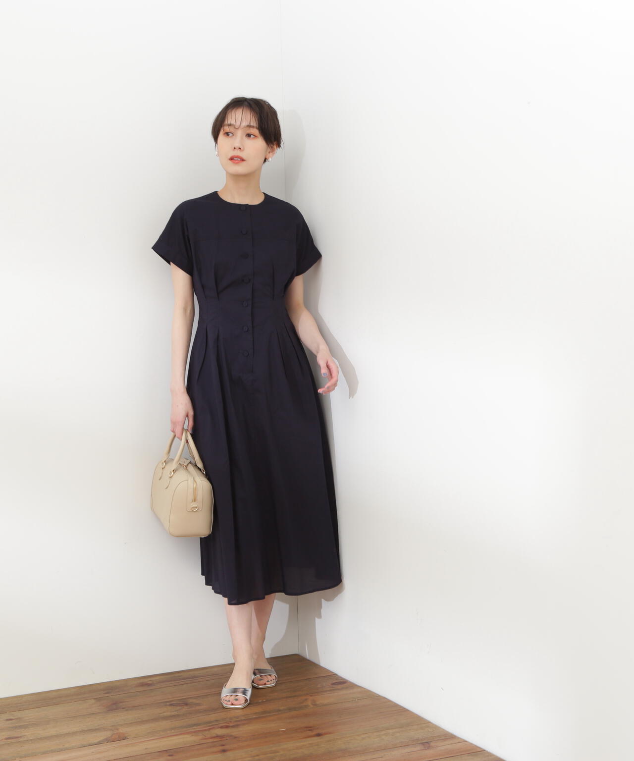 168cm/B76/W60/H86 着用サイズ:M