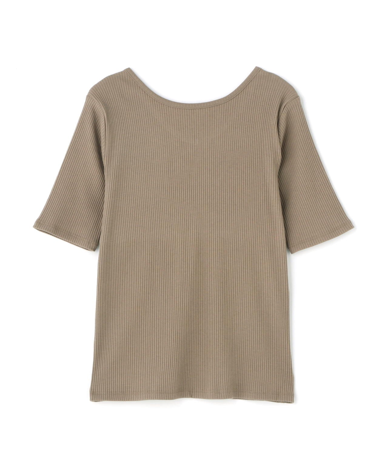 三角テレコ半袖Tシャツ