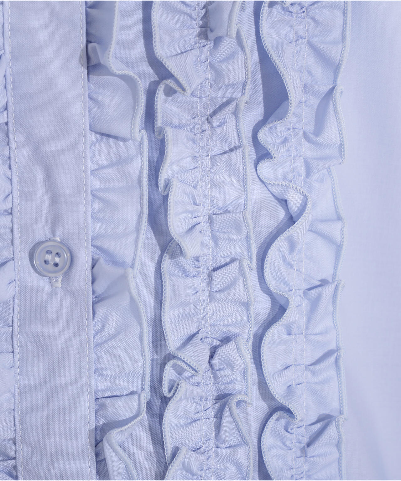 【岸本セシルさん着用】フロントフリルブラウス