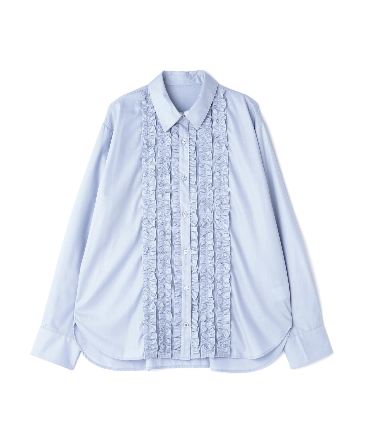 【岸本セシルさん着用】フロントフリルブラウス