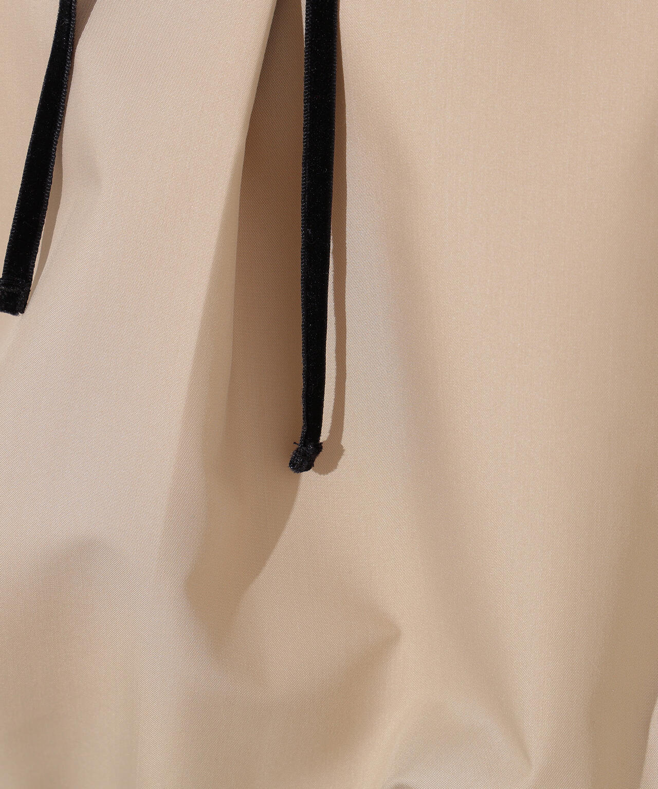 【岸本セシルさん着用】ベロアリボンスキッパーブラウス