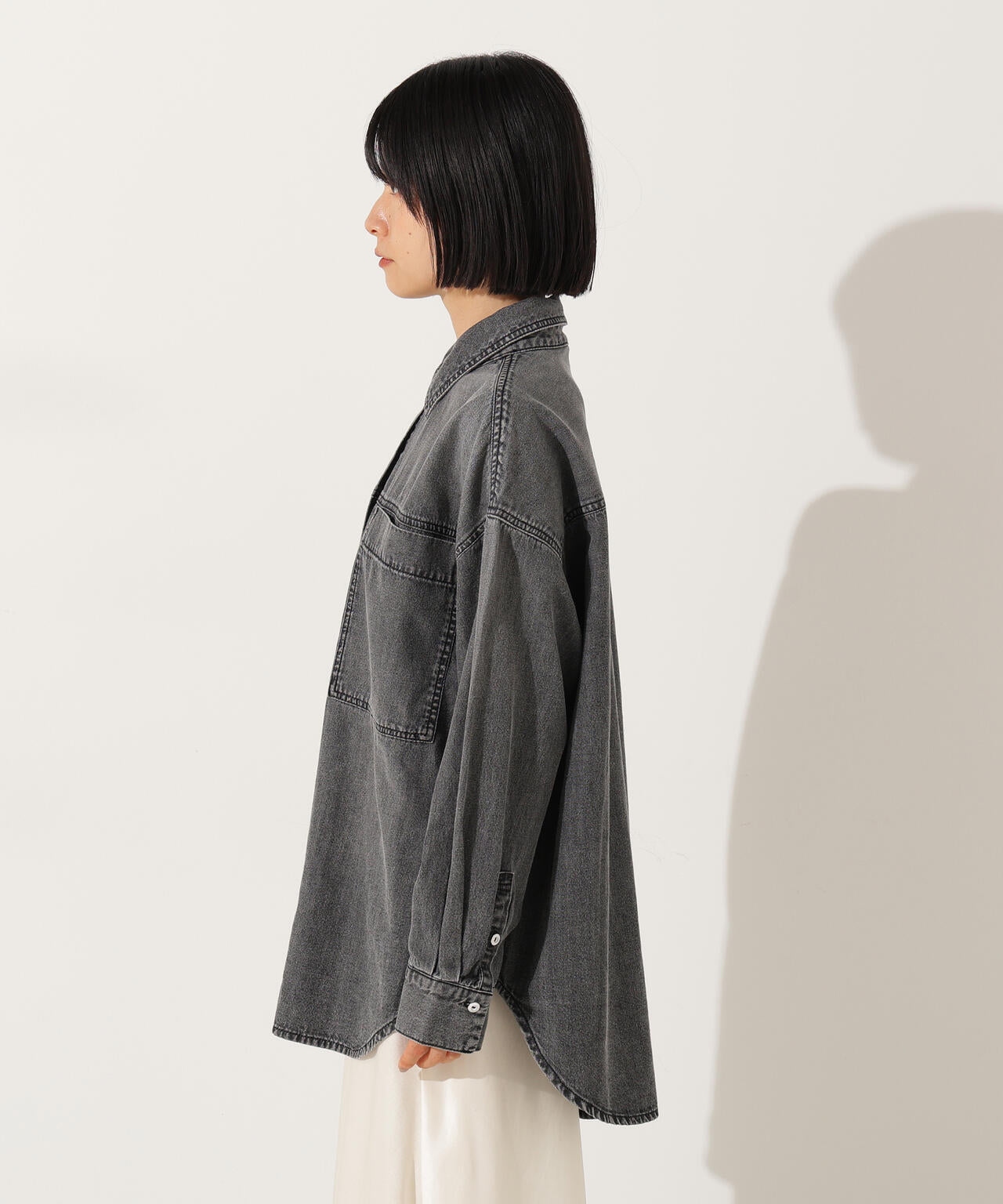 デニムオーバーシャツ