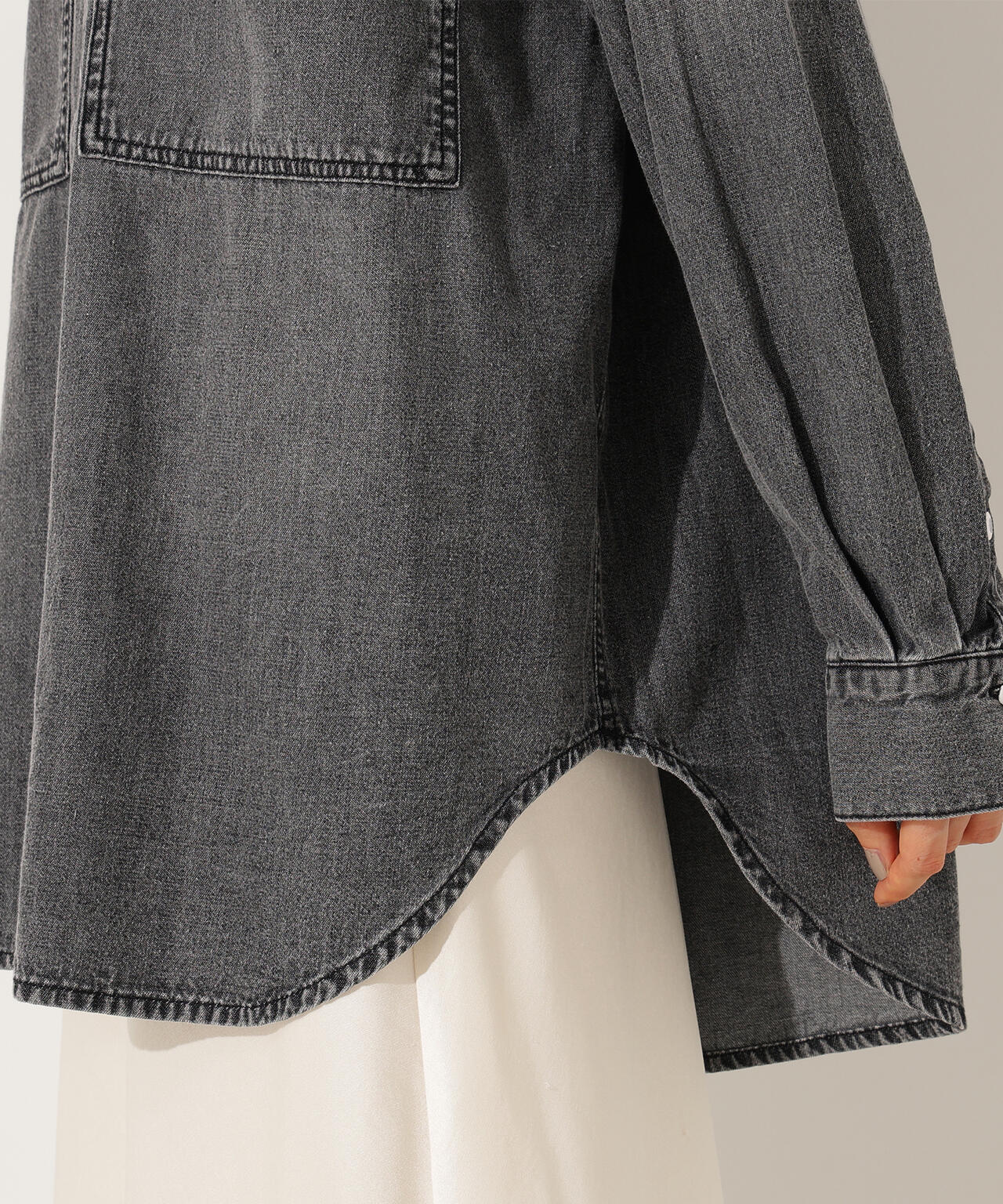 デニムオーバーシャツ