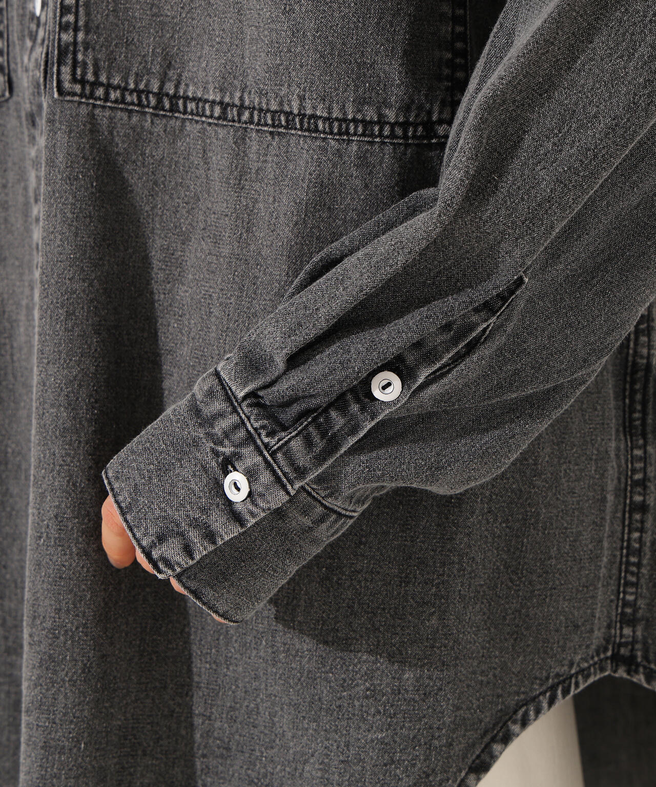 デニムオーバーシャツ