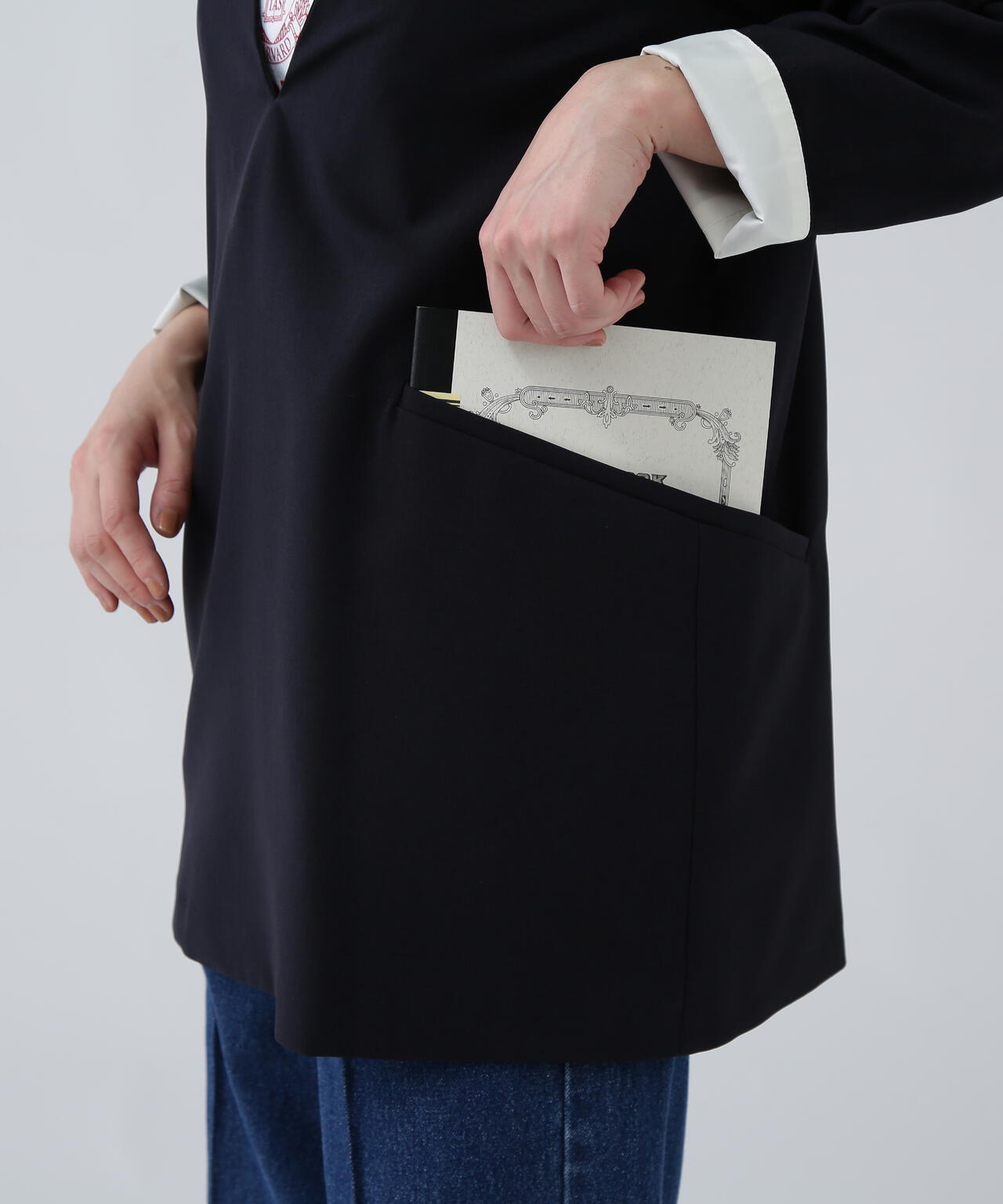 【365ユーティリティー】洗えてシワになりづらいジャケットみたいなブラウスセットアップ ブラウス