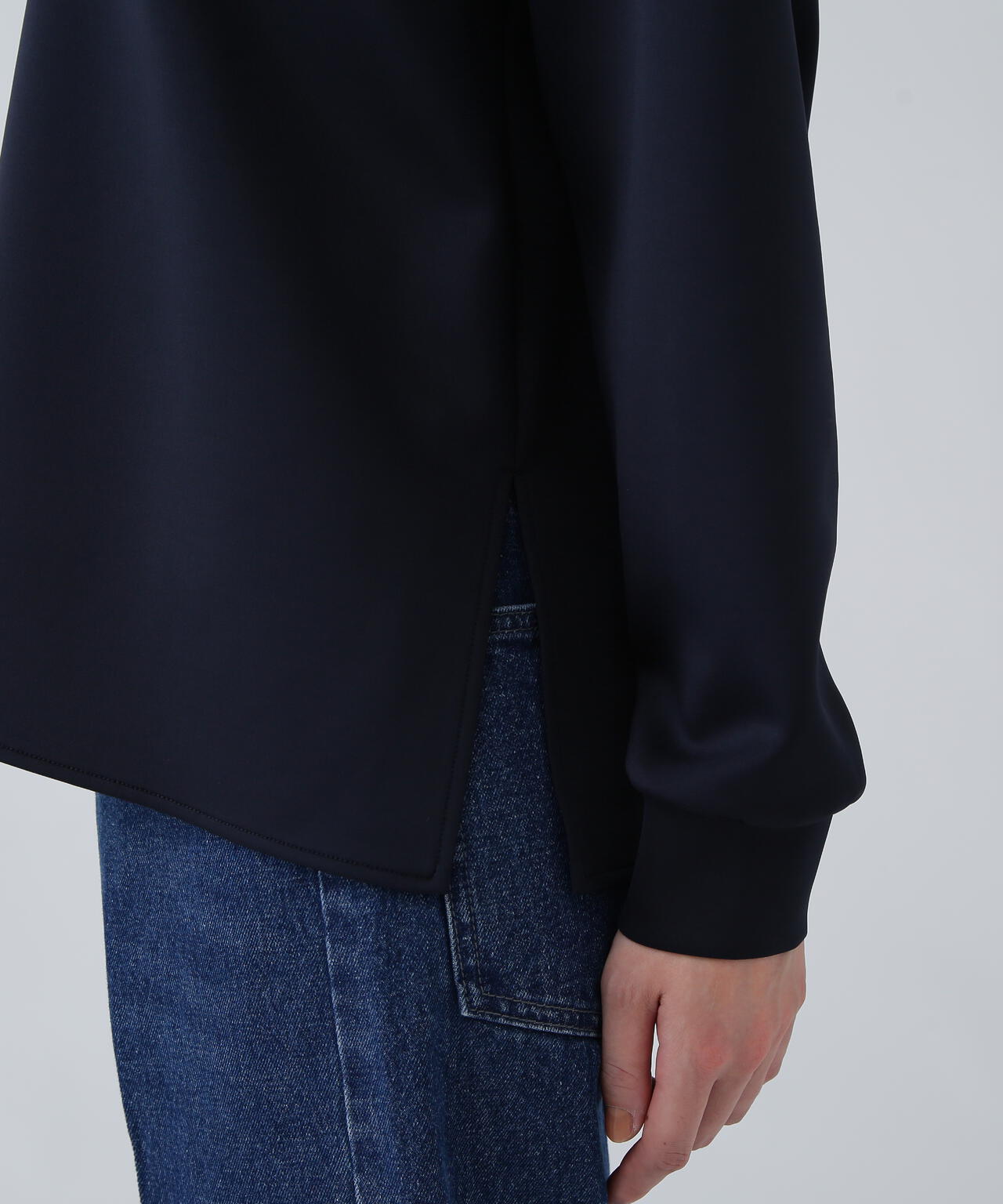 【好きを着て気分が高まる】洗える楽ちんキレイ見えラッフルブラウス