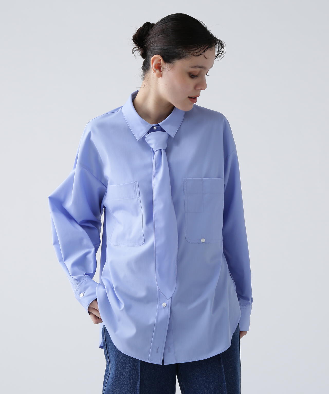 【365ユーティリティー】 洗えるマルチWAYBIGシャツ