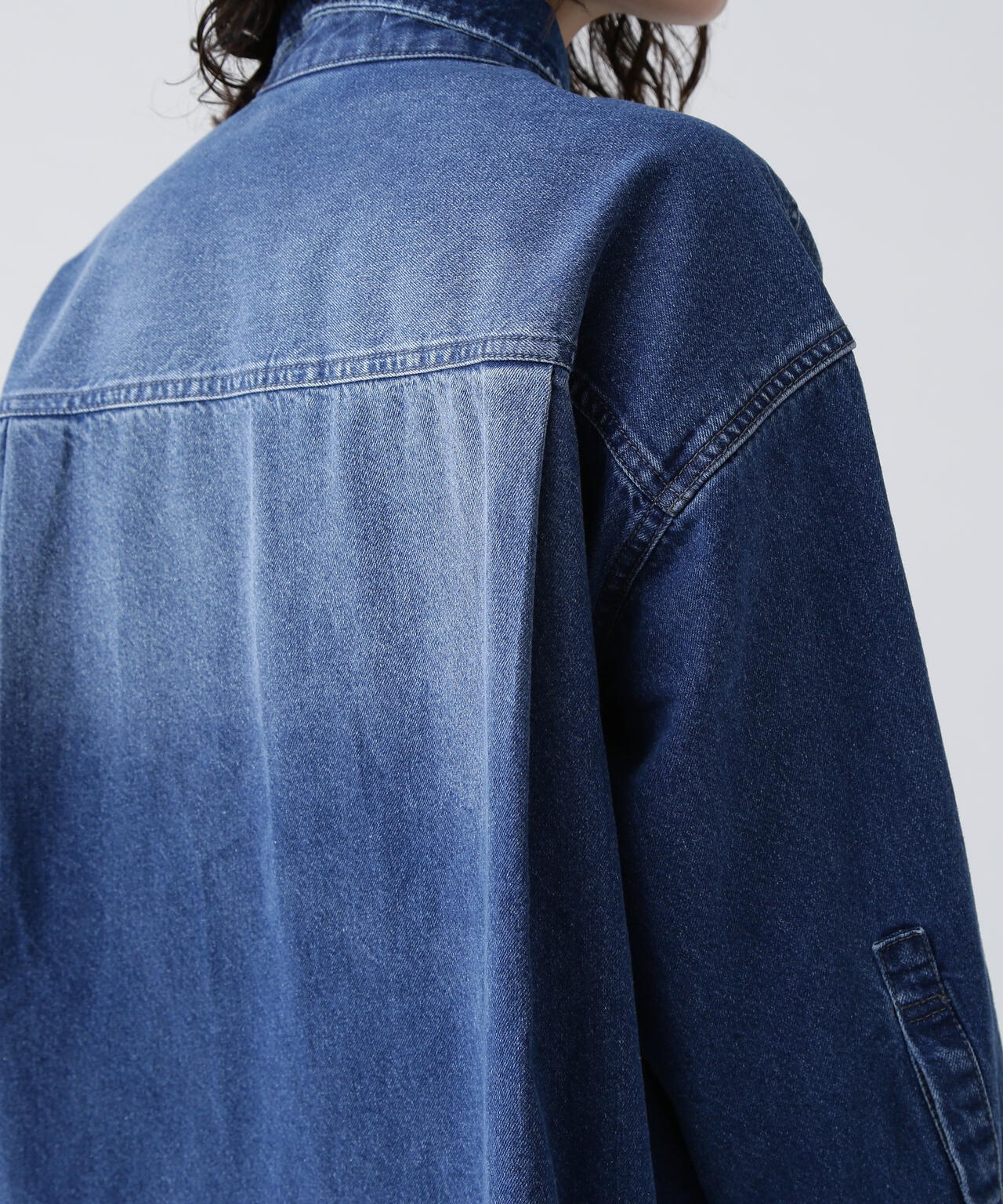 【365ユーティリティー】デニムBIGシャツ