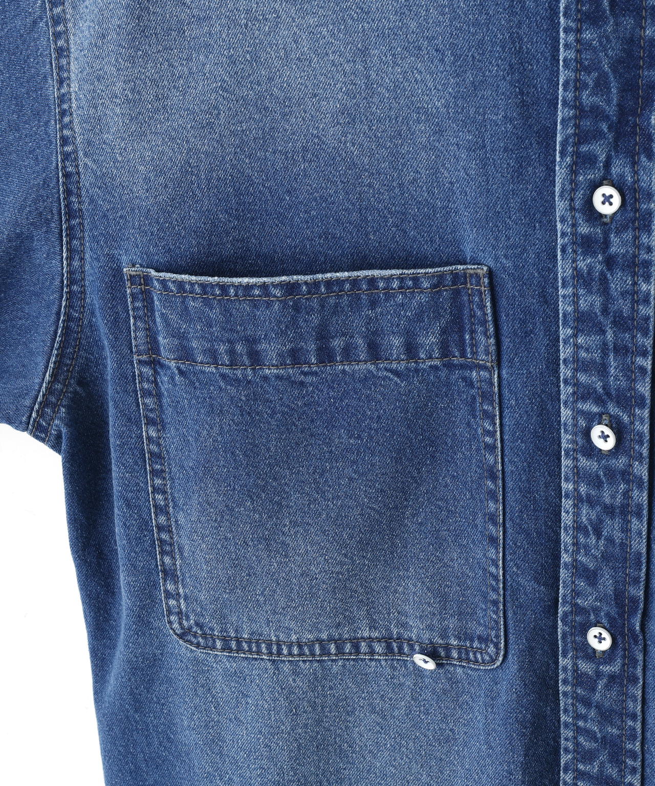 【365ユーティリティー】デニムBIGシャツ