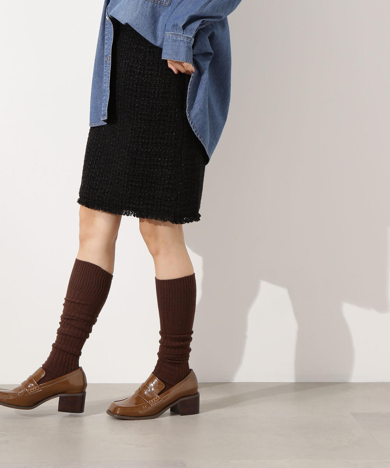 ツイード SETUP スカート