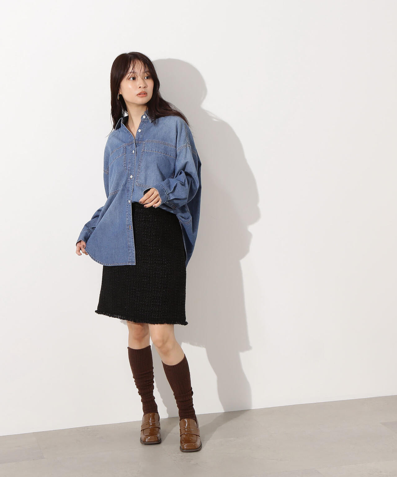 ツイード SETUP スカート