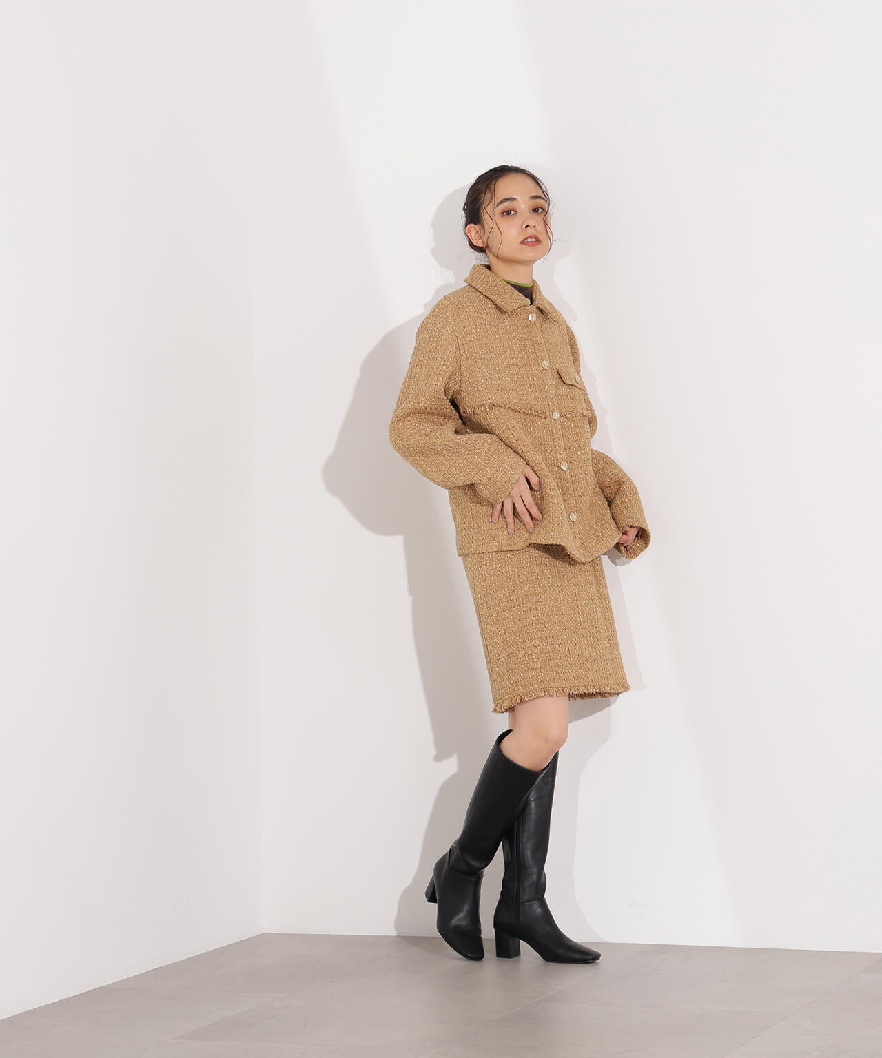 ツイード SETUP スカート