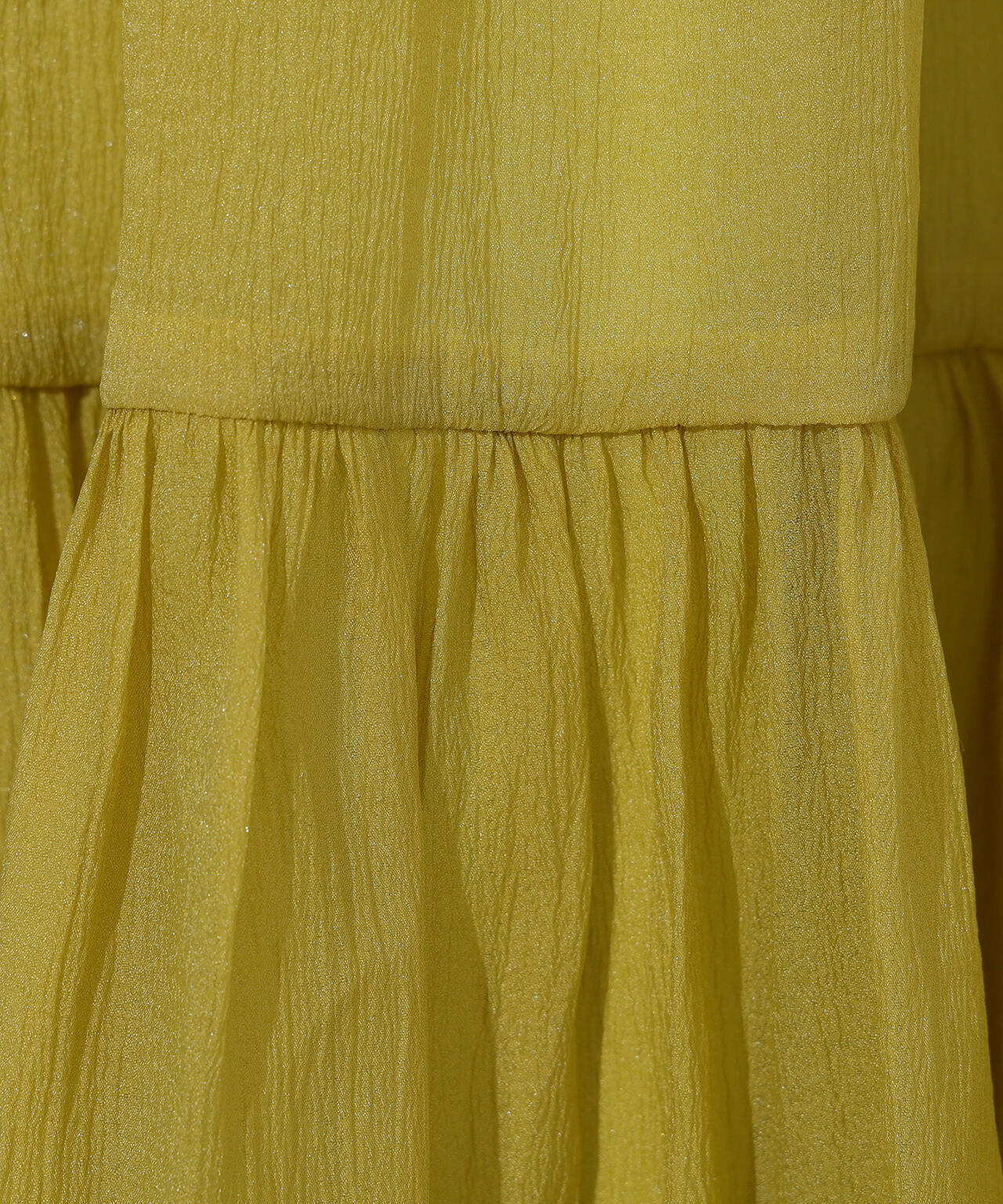 オーガンジーティアードスカート