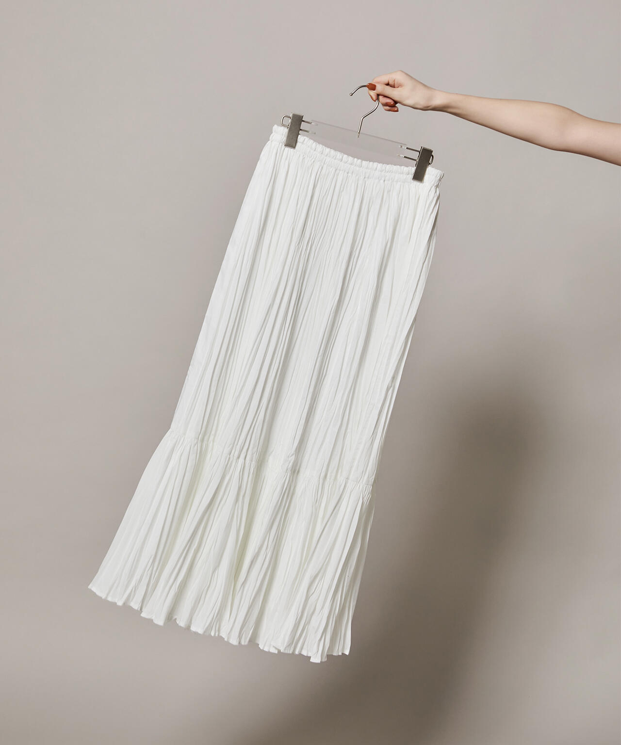 ティアードプリーツスカート