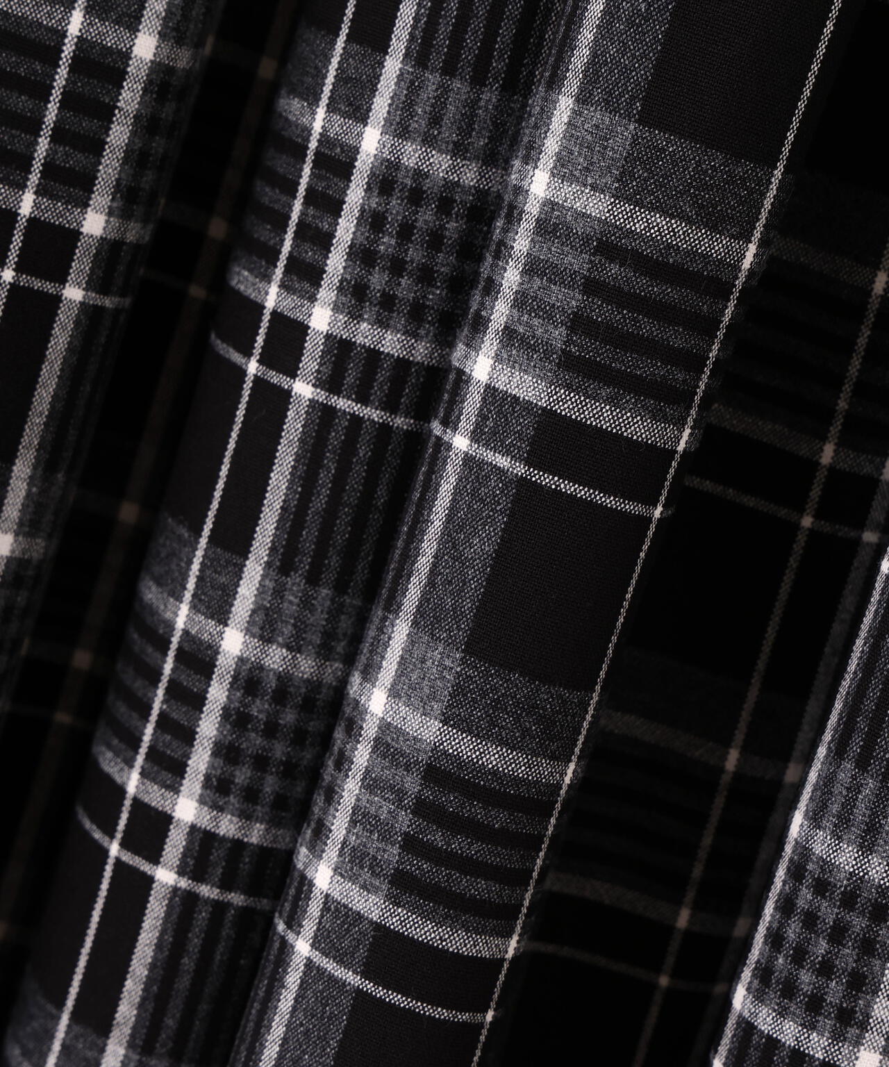 チェックティアードスカート