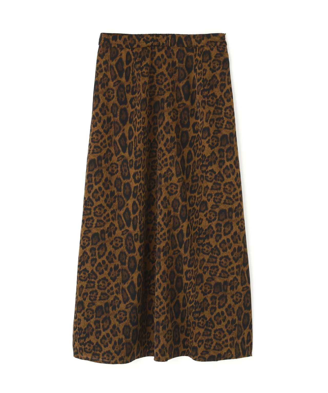 【岸本セシルさん着用】レオパードナロースカート