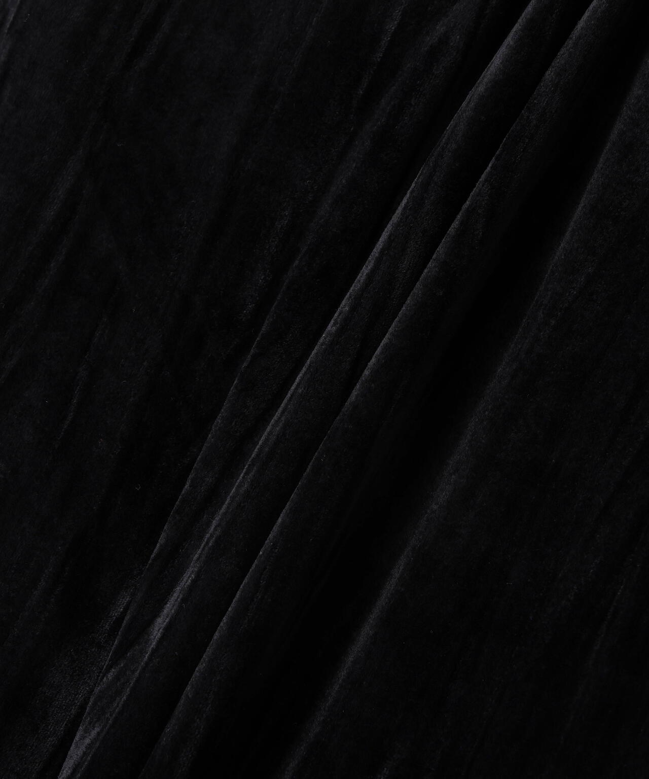 【岸本セシルさん着用】ベロアナローマキシスカート