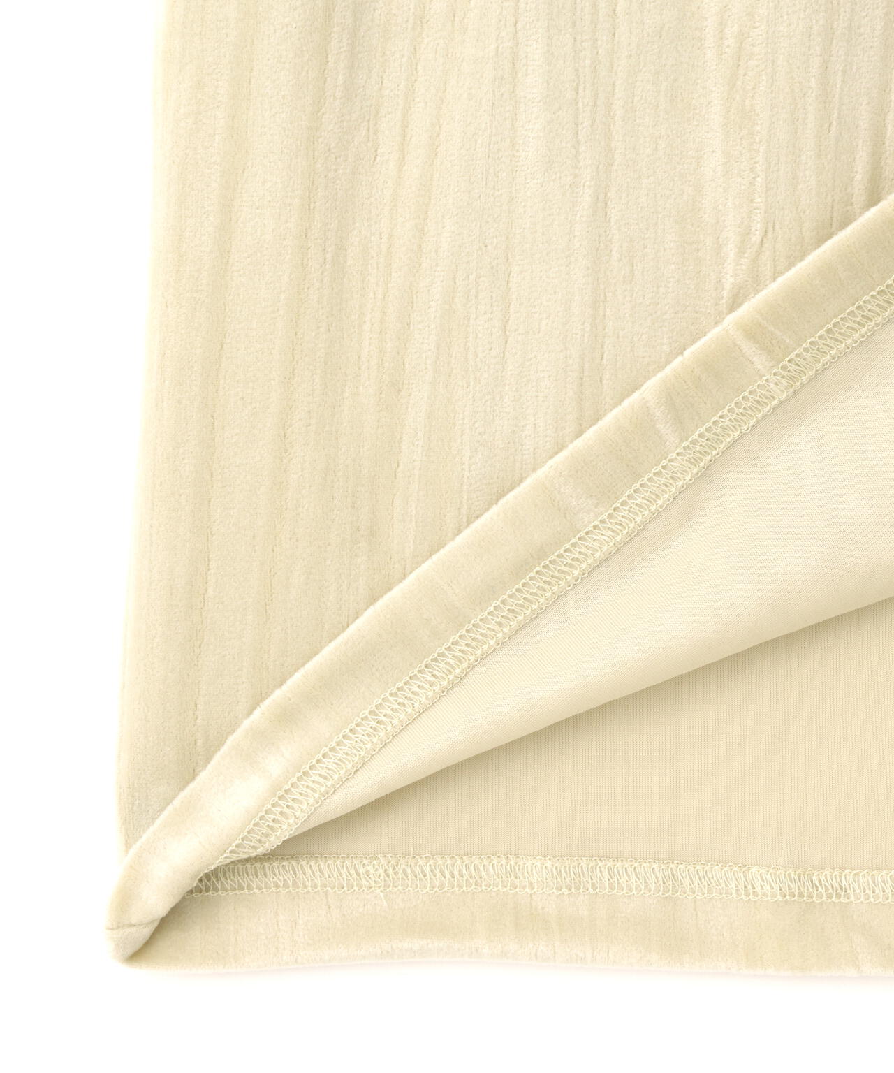 【岸本セシルさん着用】ベロアナローマキシスカート