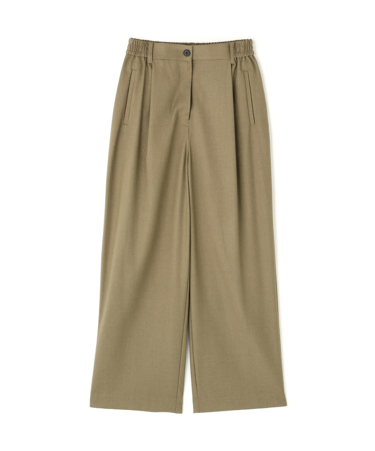 【岸本セシルさん着用】リラックスタックワイドパンツ