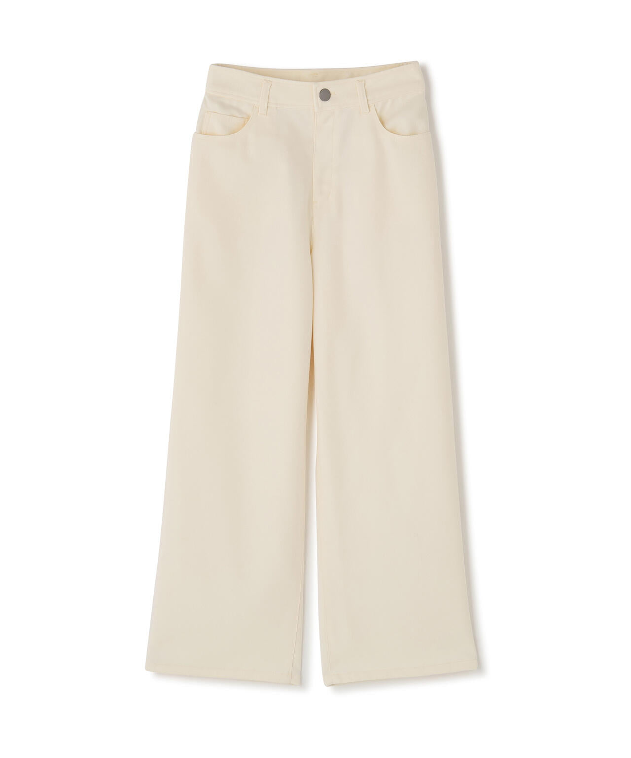 【岸本セシルさん着用】ベーシックツイルワイドパンツ