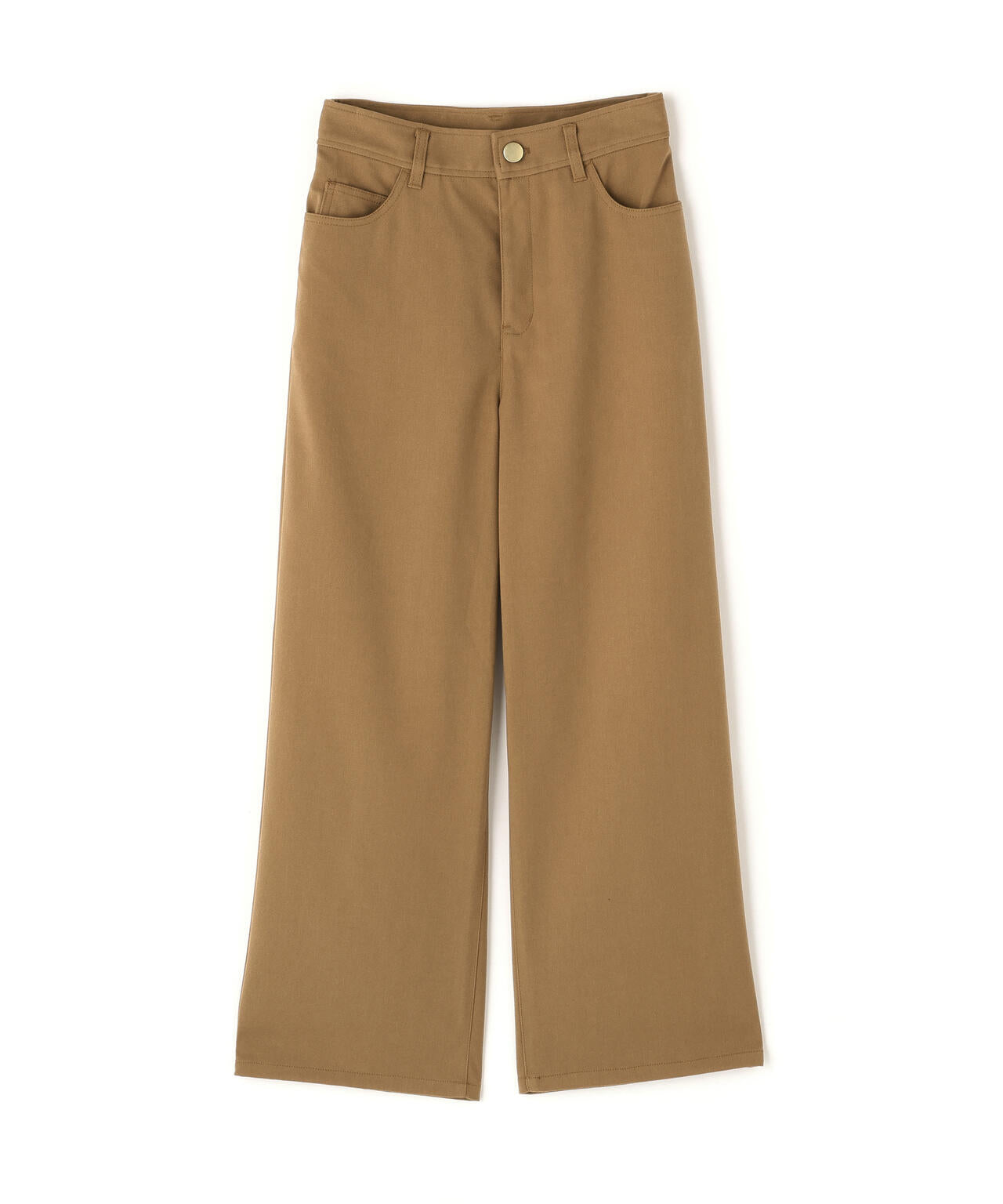 【岸本セシルさん着用】ベーシックツイルワイドパンツ