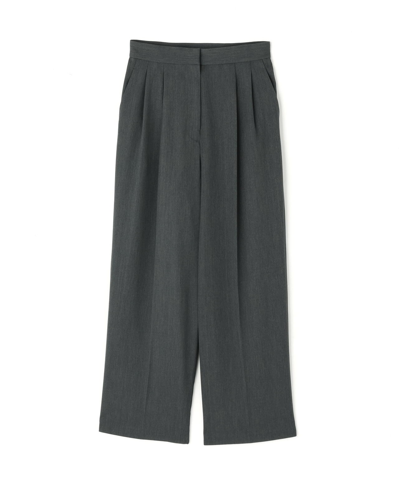 ツータックワイドパンツ