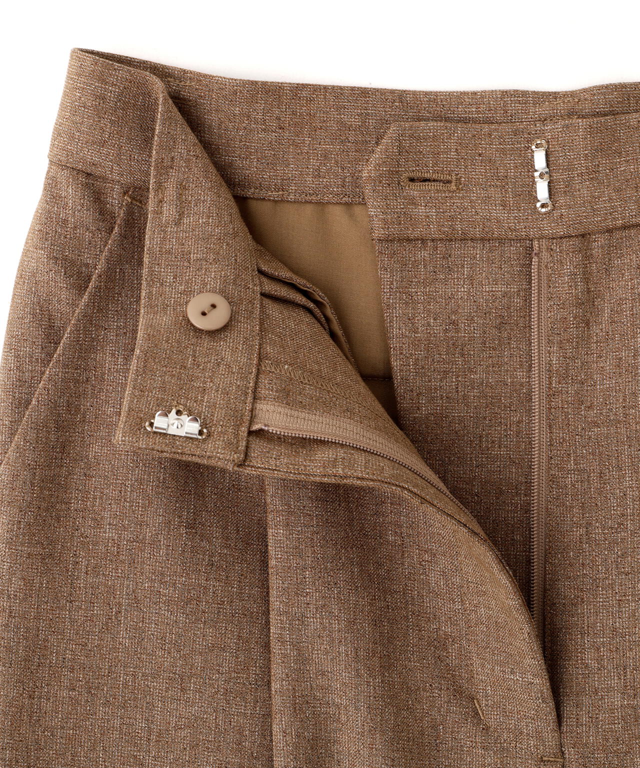 【小室安未さん着用】ツィーディーワンタックストレートパンツ