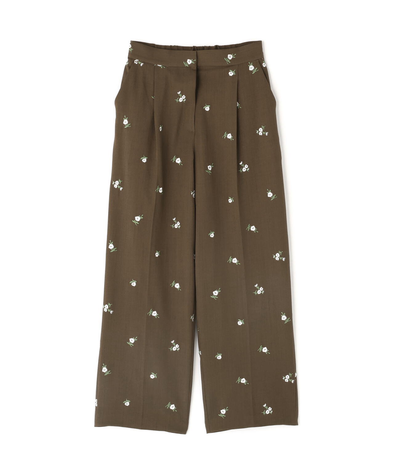 【小室安未さん着用】エンブロイダリーフラワーパンツ