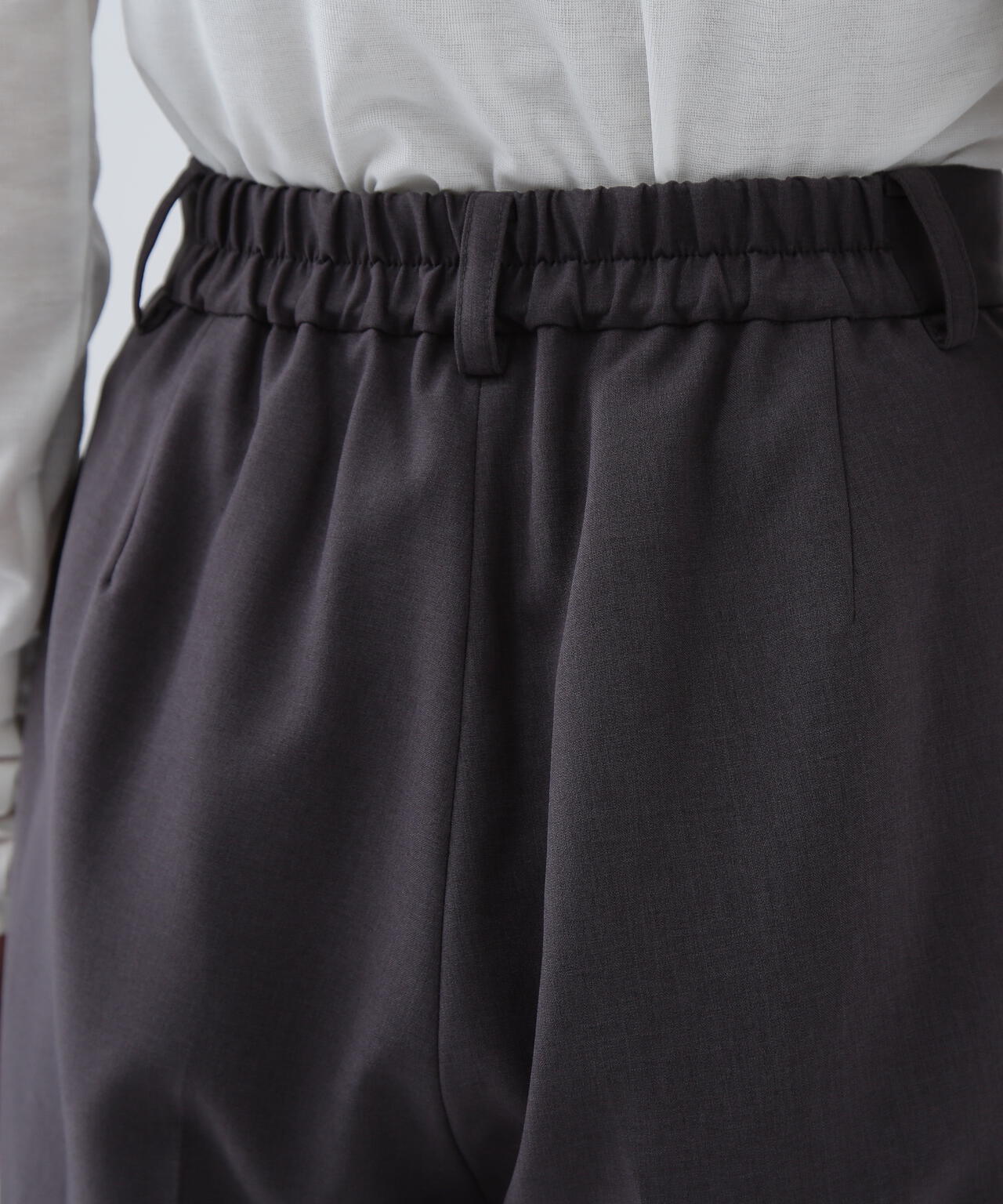 【365ユーティリティー】洗えてシワになりづらいジャケットみたいなブラウスセットアップ パンツ