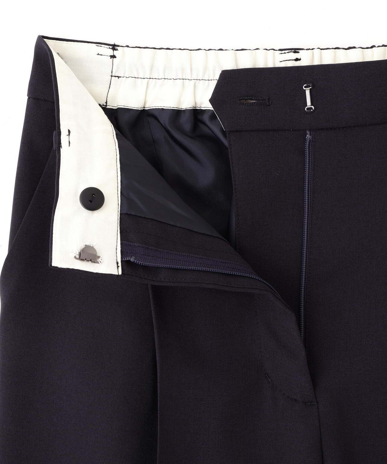 【365ユーティリティー】洗えてシワになりづらいジャケットみたいなブラウスセットアップ パンツ