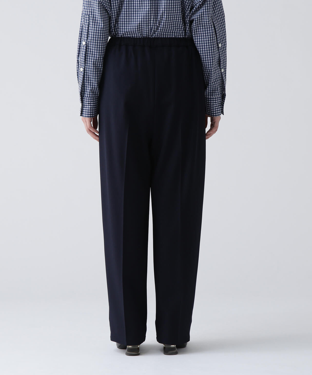 【365ユーティリティー】洗えてシワになりづらいストレッチギャバセットアップ パンツ