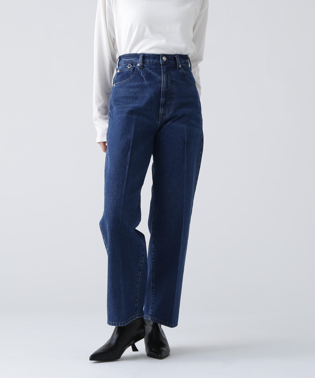 【365ユーティリティー】 洗っても取れづらいセンタープレスデニム