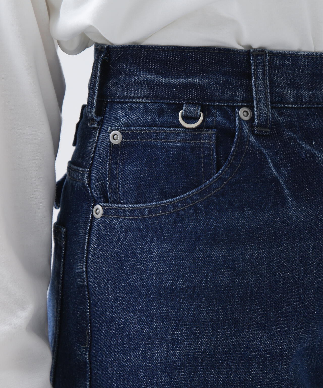 【365ユーティリティー】 洗っても取れづらいセンタープレスデニム