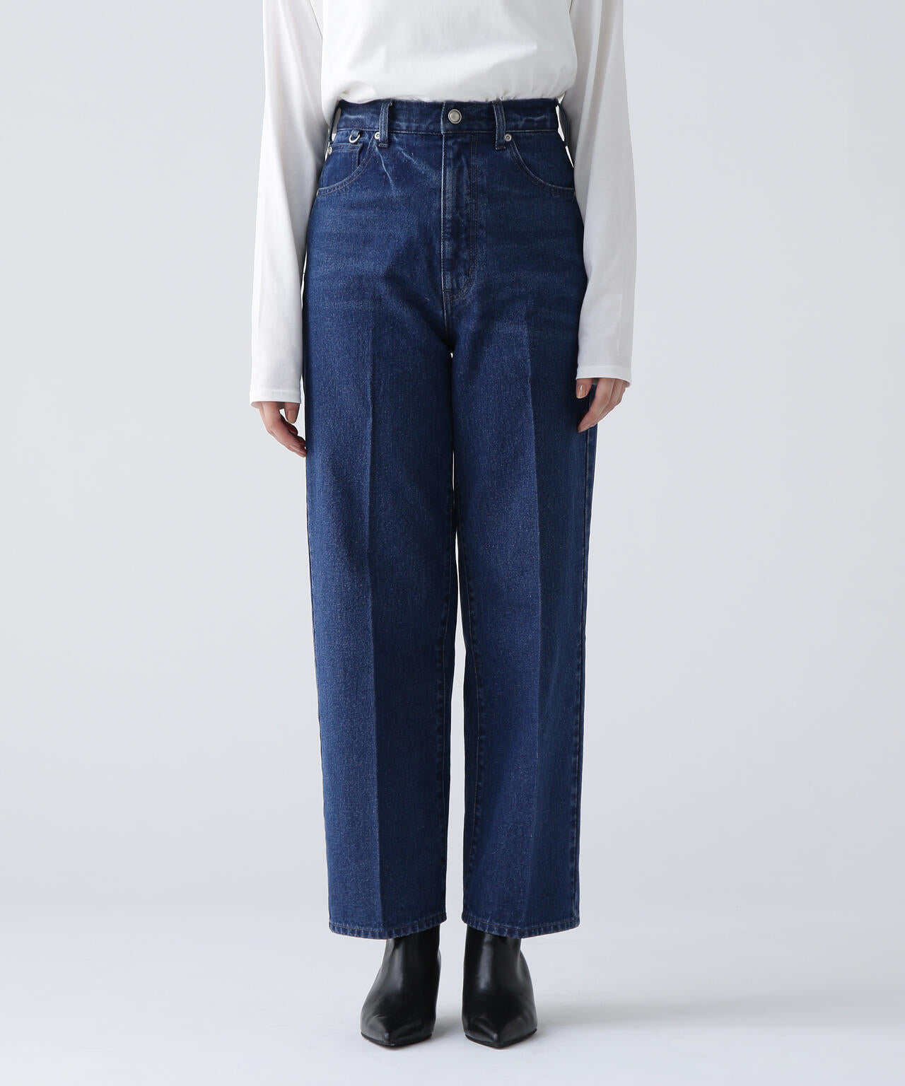 【365ユーティリティー】 洗っても取れづらいセンタープレスデニム