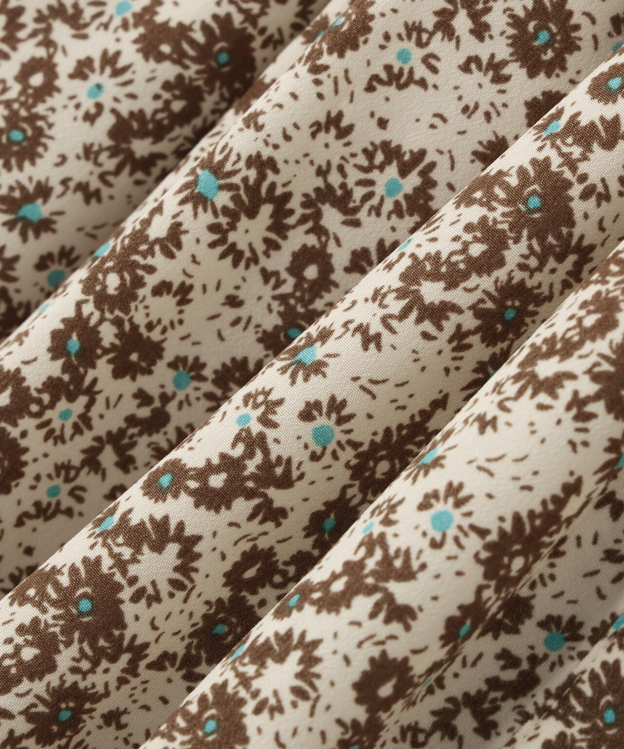 ヴィンテージフラワーシャツワンピース