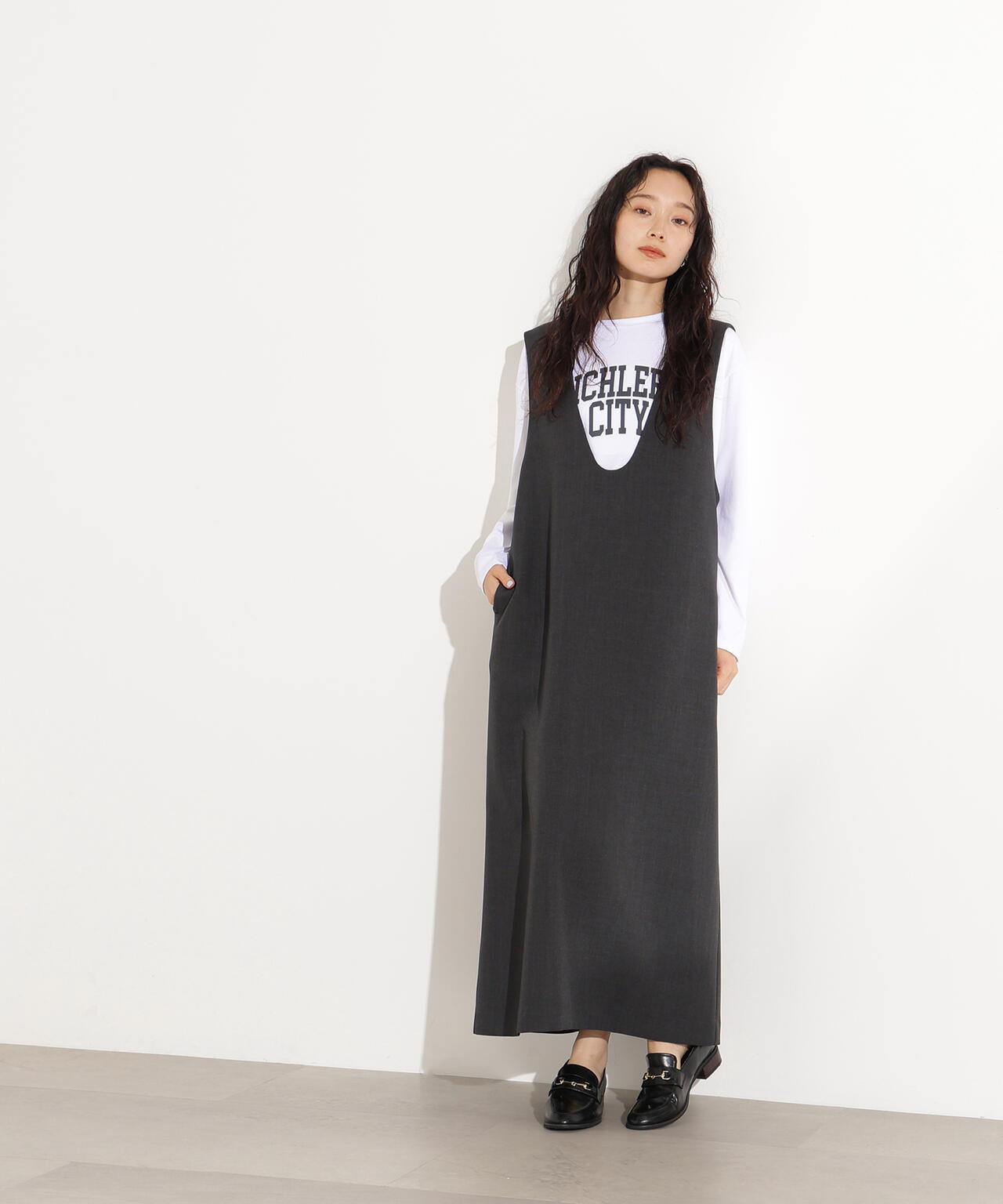 Uネックナロージャンスカ