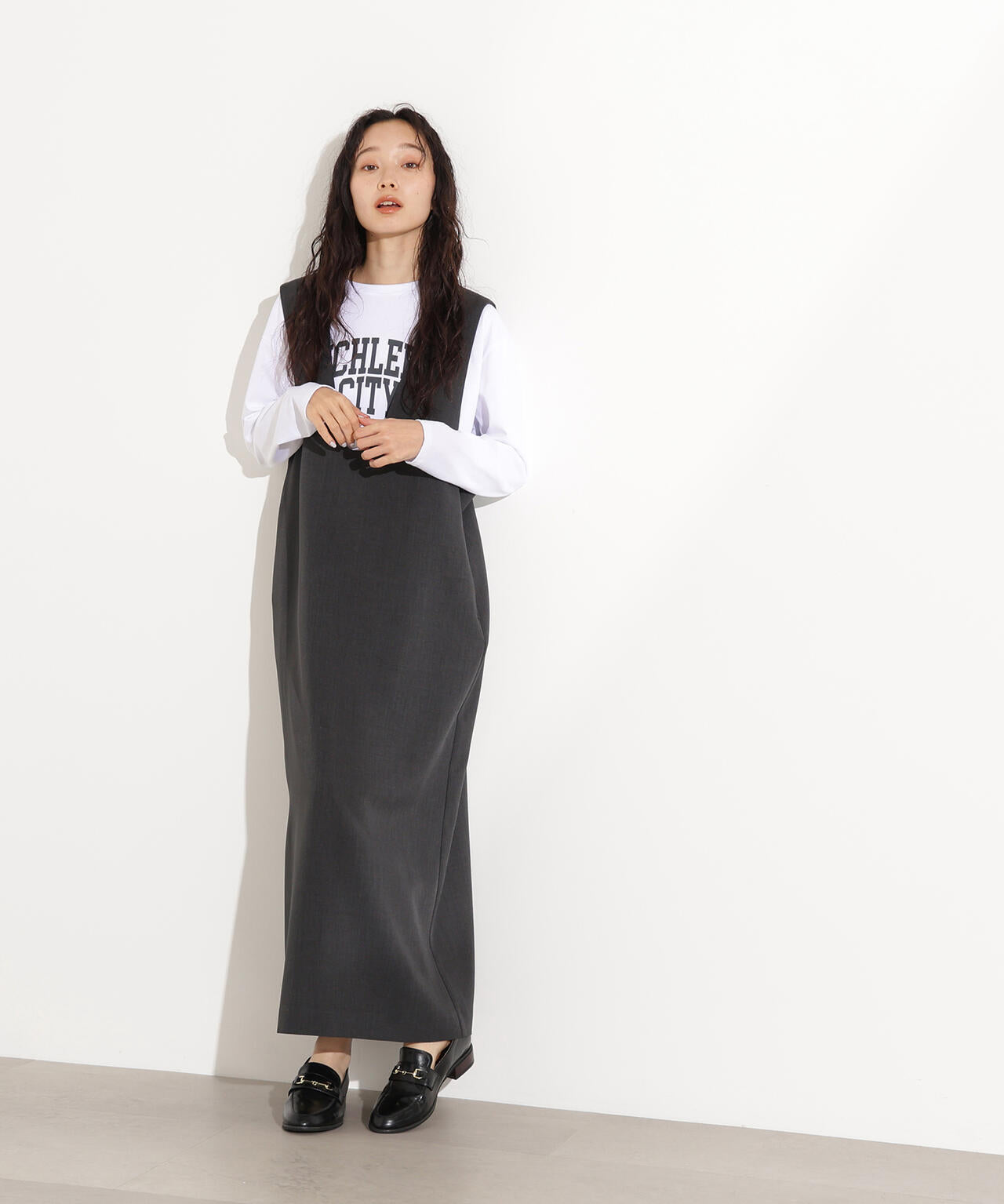 Uネックナロージャンスカ