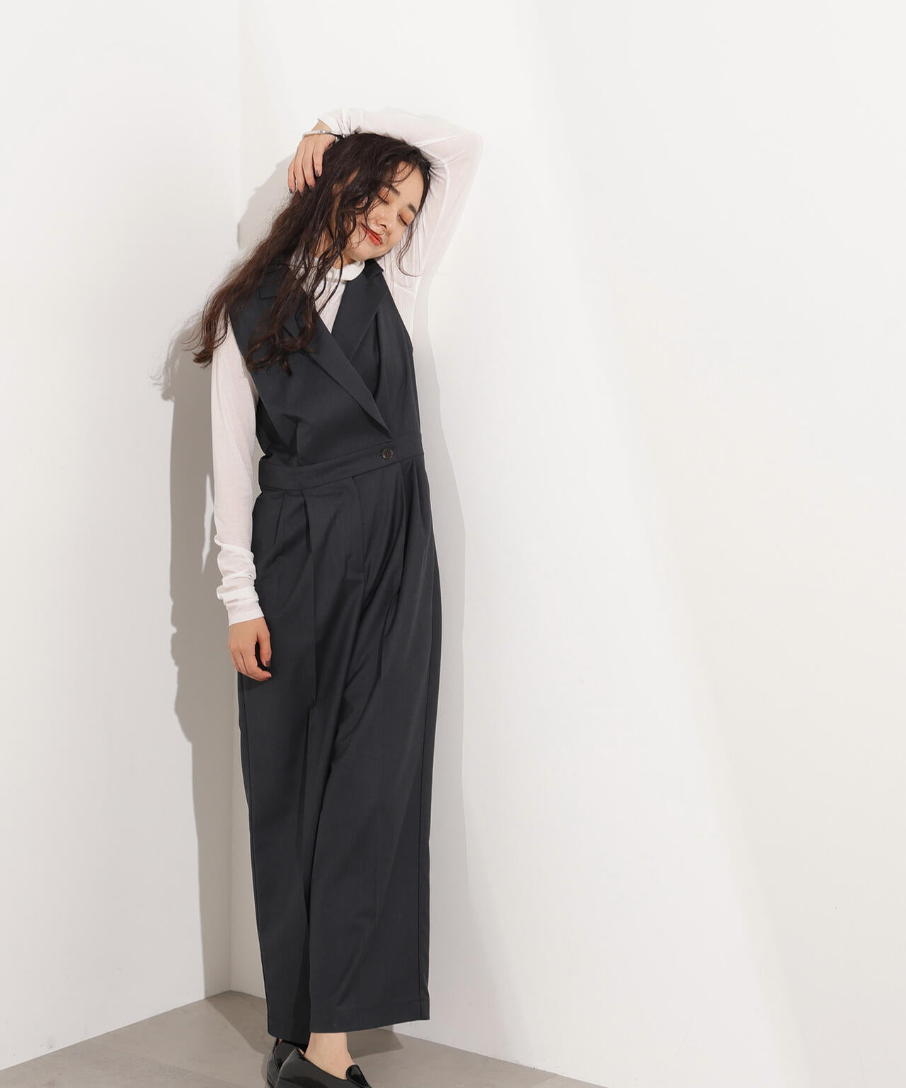 【小室安未さん着用】テーラードジャンプスーツ