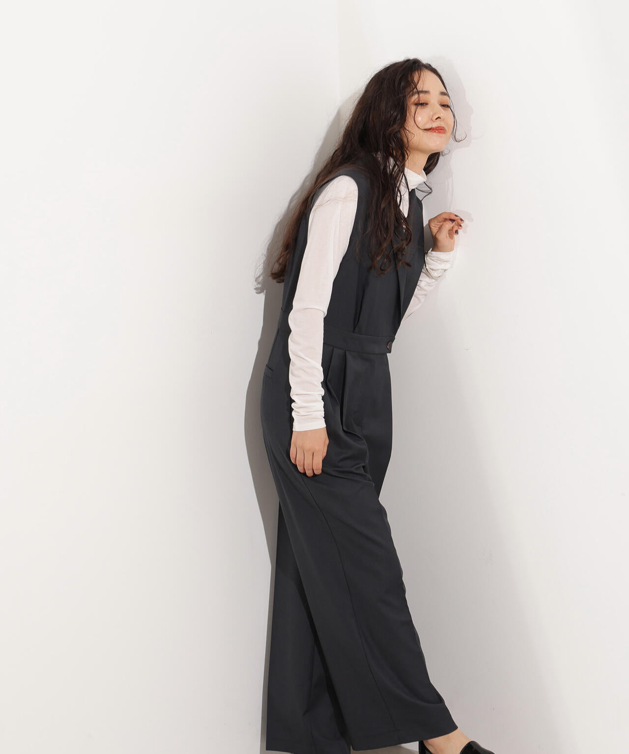 【小室安未さん着用】テーラードジャンプスーツ