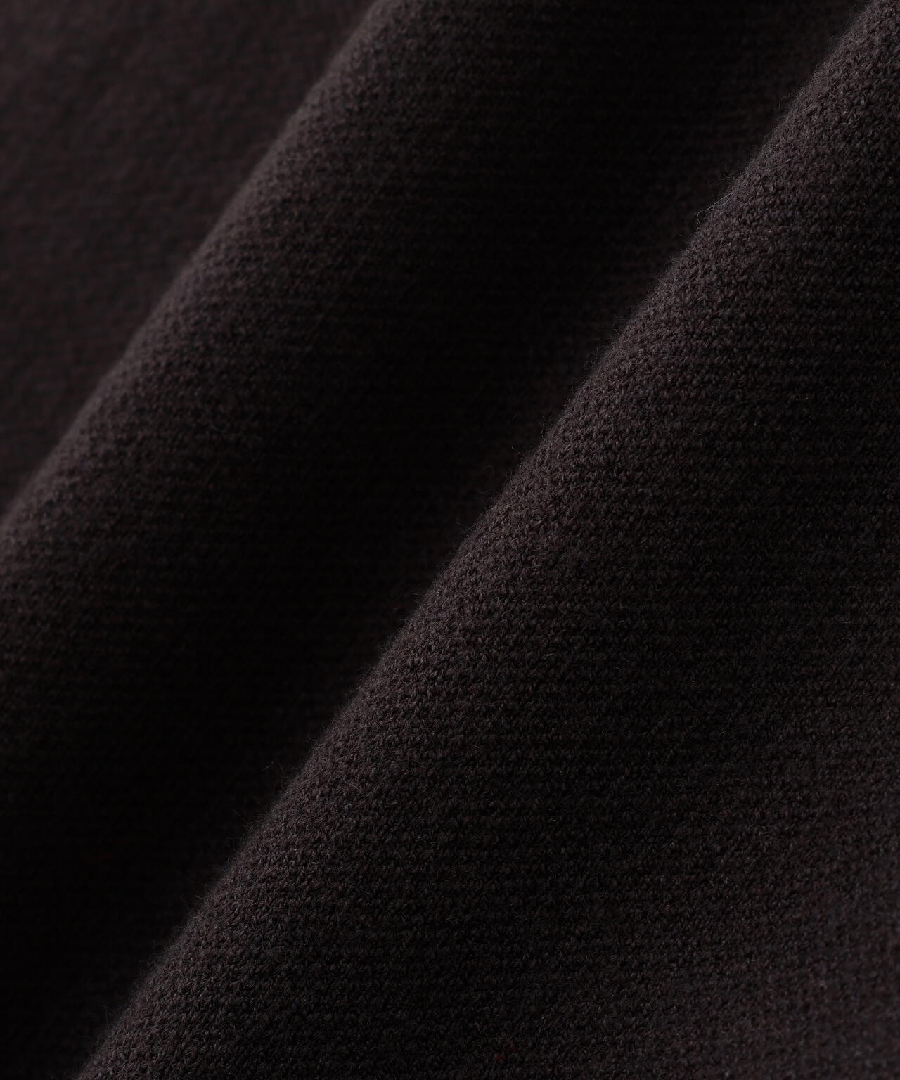 スキッパーネックニットワンピース