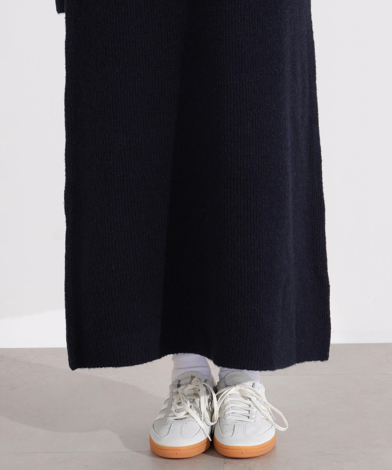 リボンニットアンサンブルワンピース