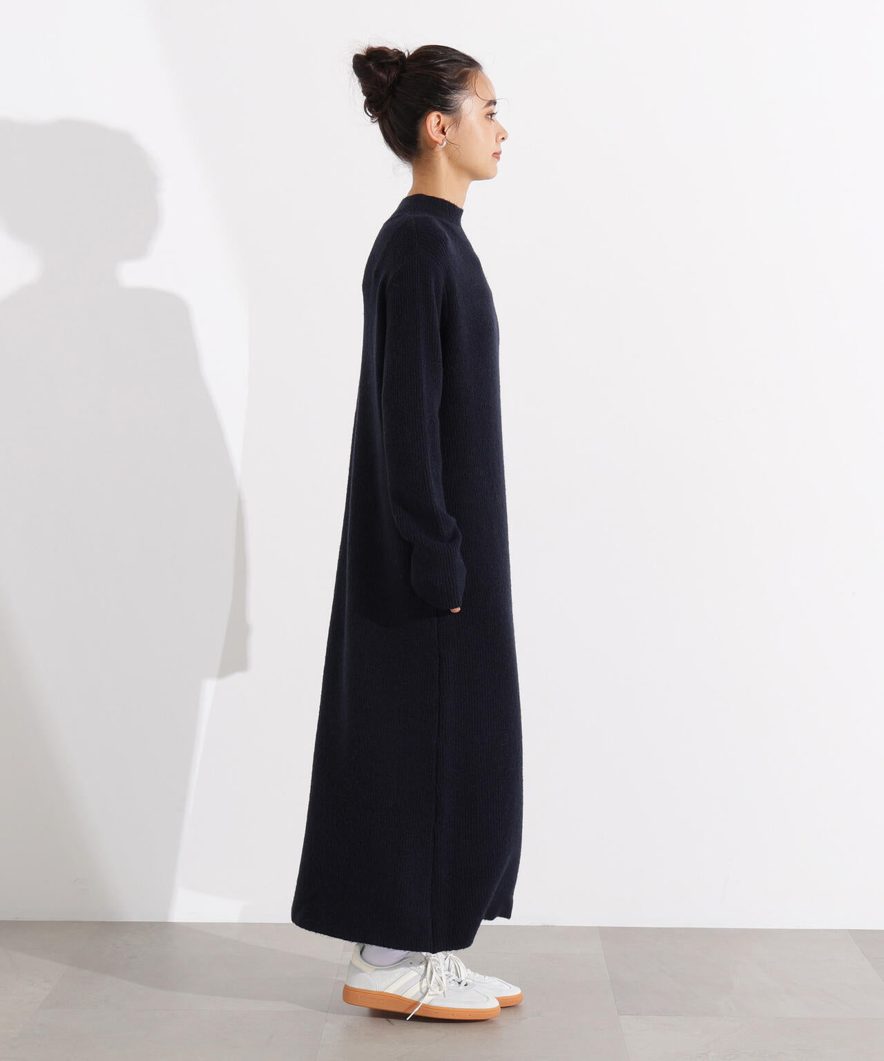 リボンニットアンサンブルワンピース