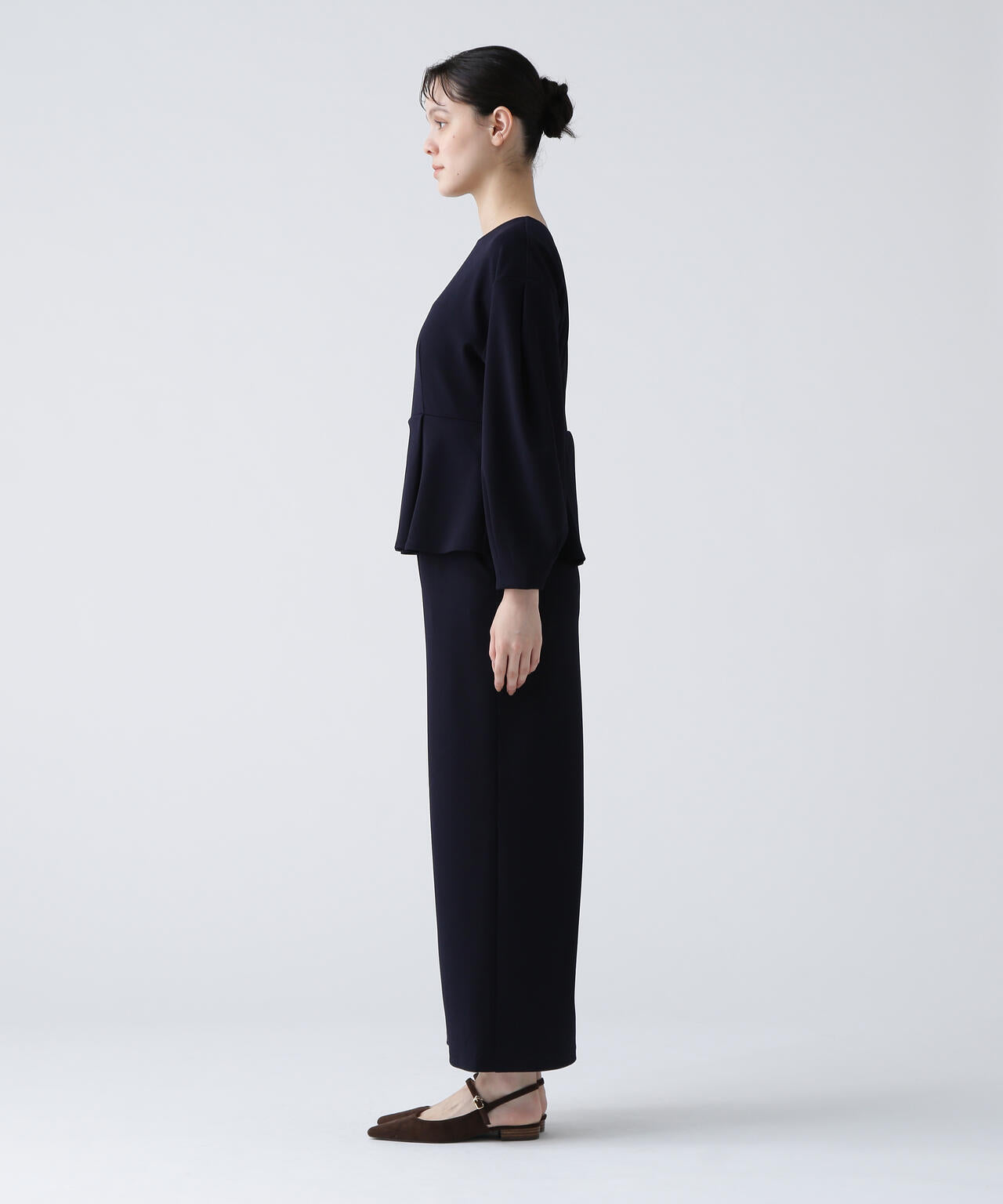 【瞬間コーデ】洗える楽ちんキレイ見え2WAYジャージーコンビネゾン