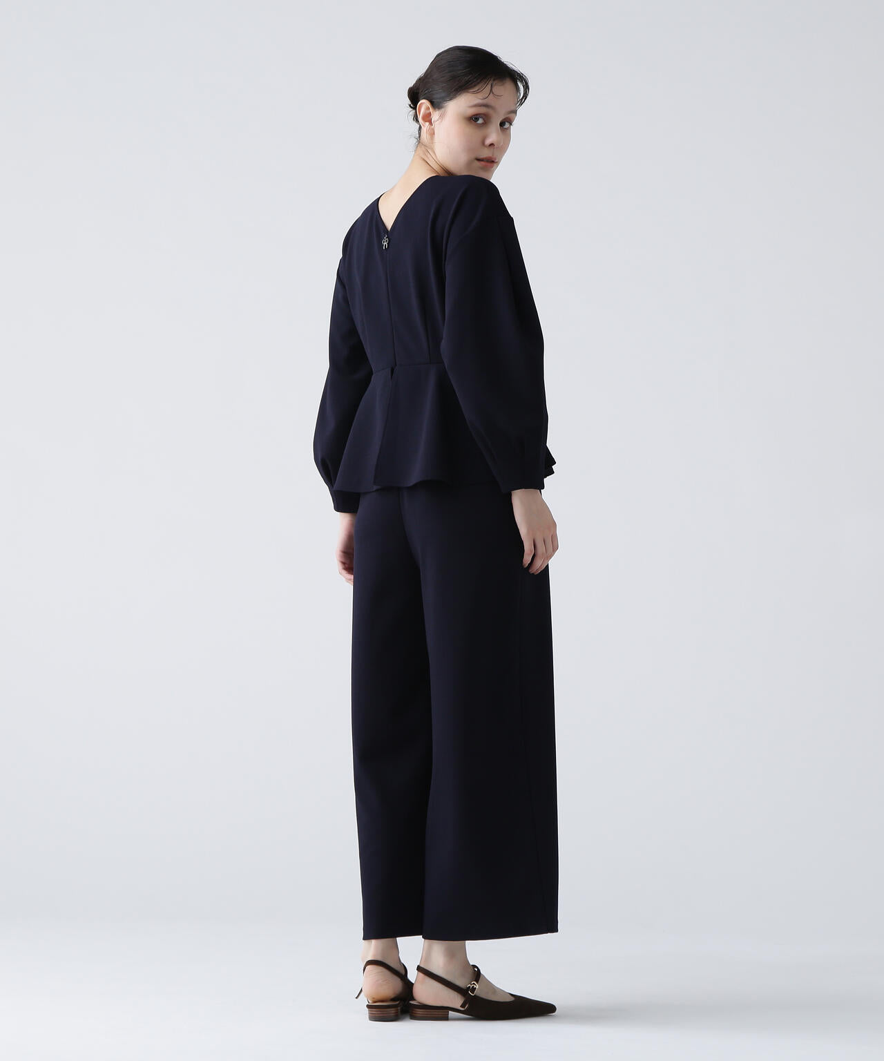 【瞬間コーデ】洗える楽ちんキレイ見え2WAYジャージーコンビネゾン