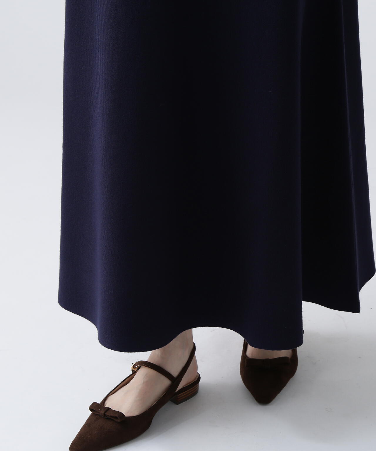 【瞬間コーデ】洗える楽ちんキレイ見え2WAYパールボタンニットアップ