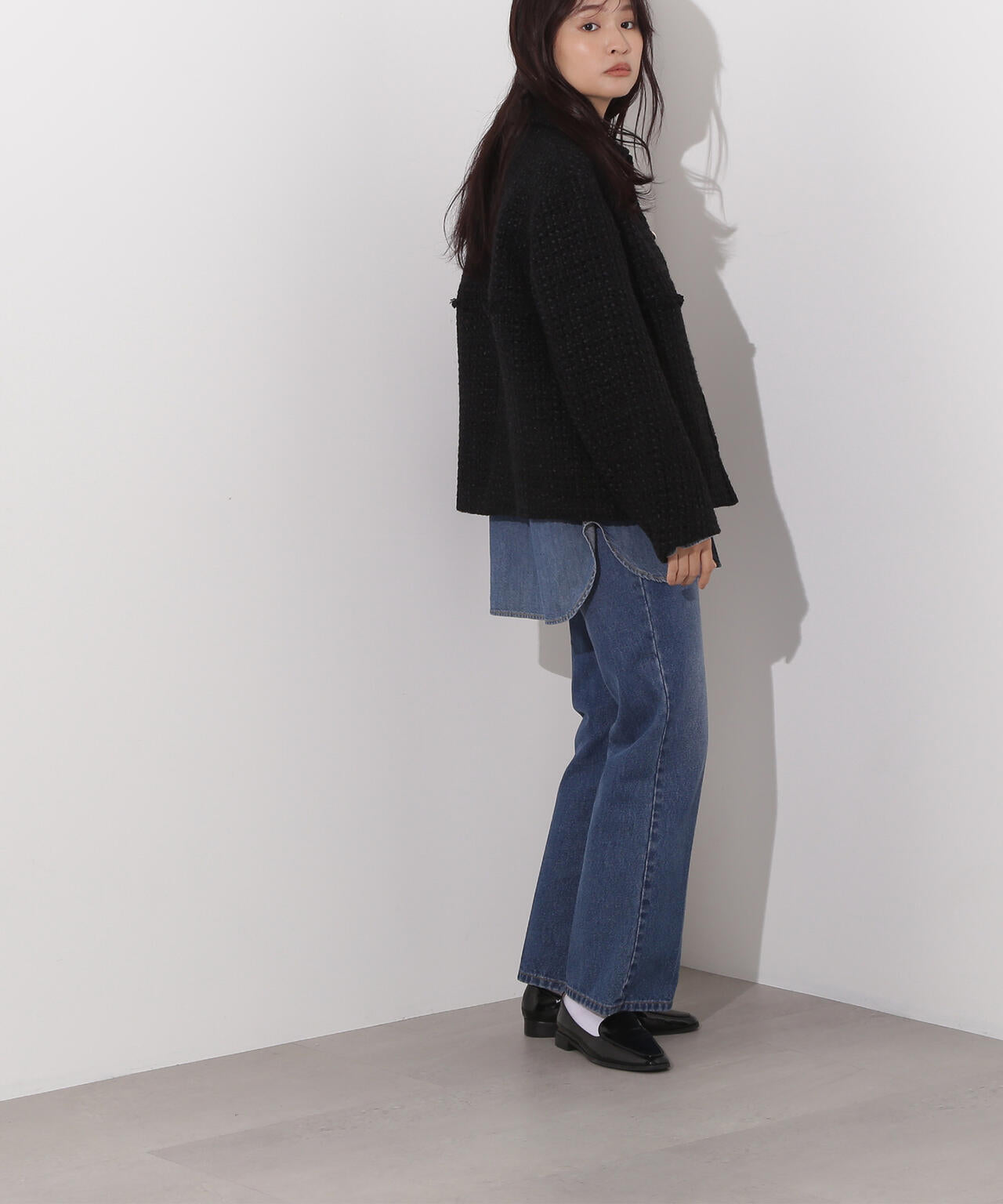 ツイード SETUP ブルゾン