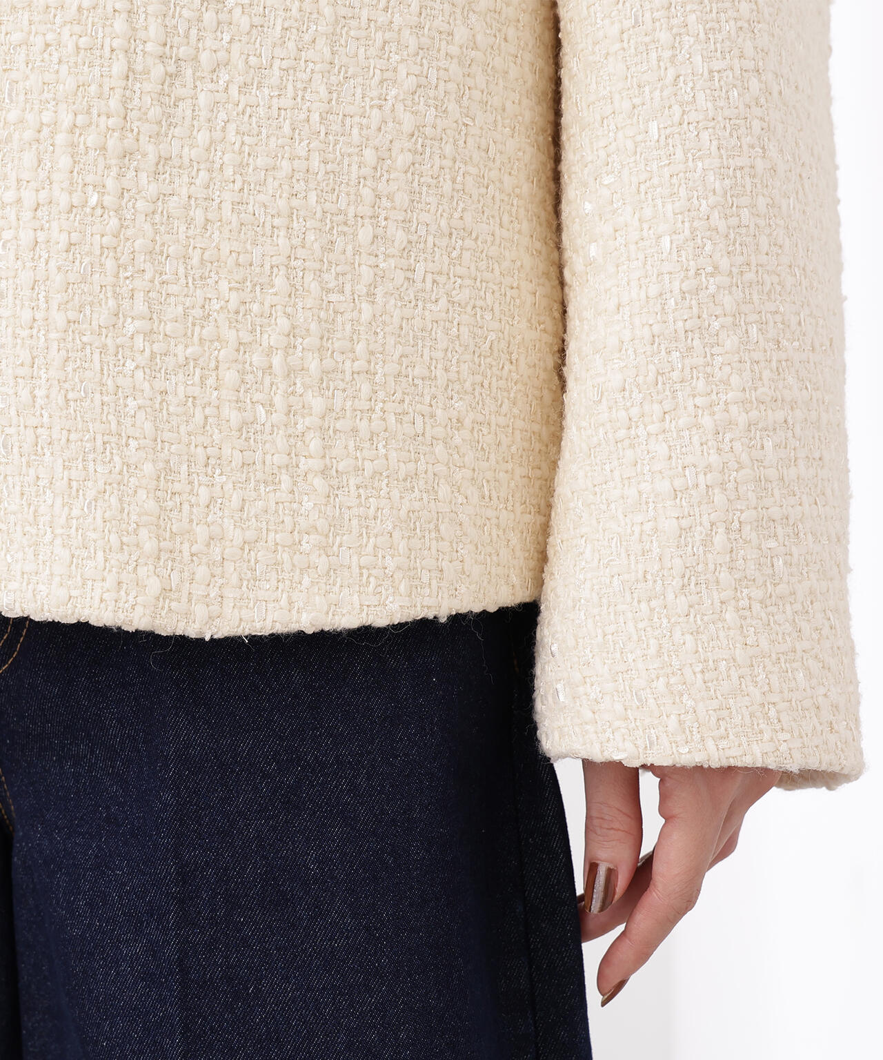 ツイード SETUP ブルゾン