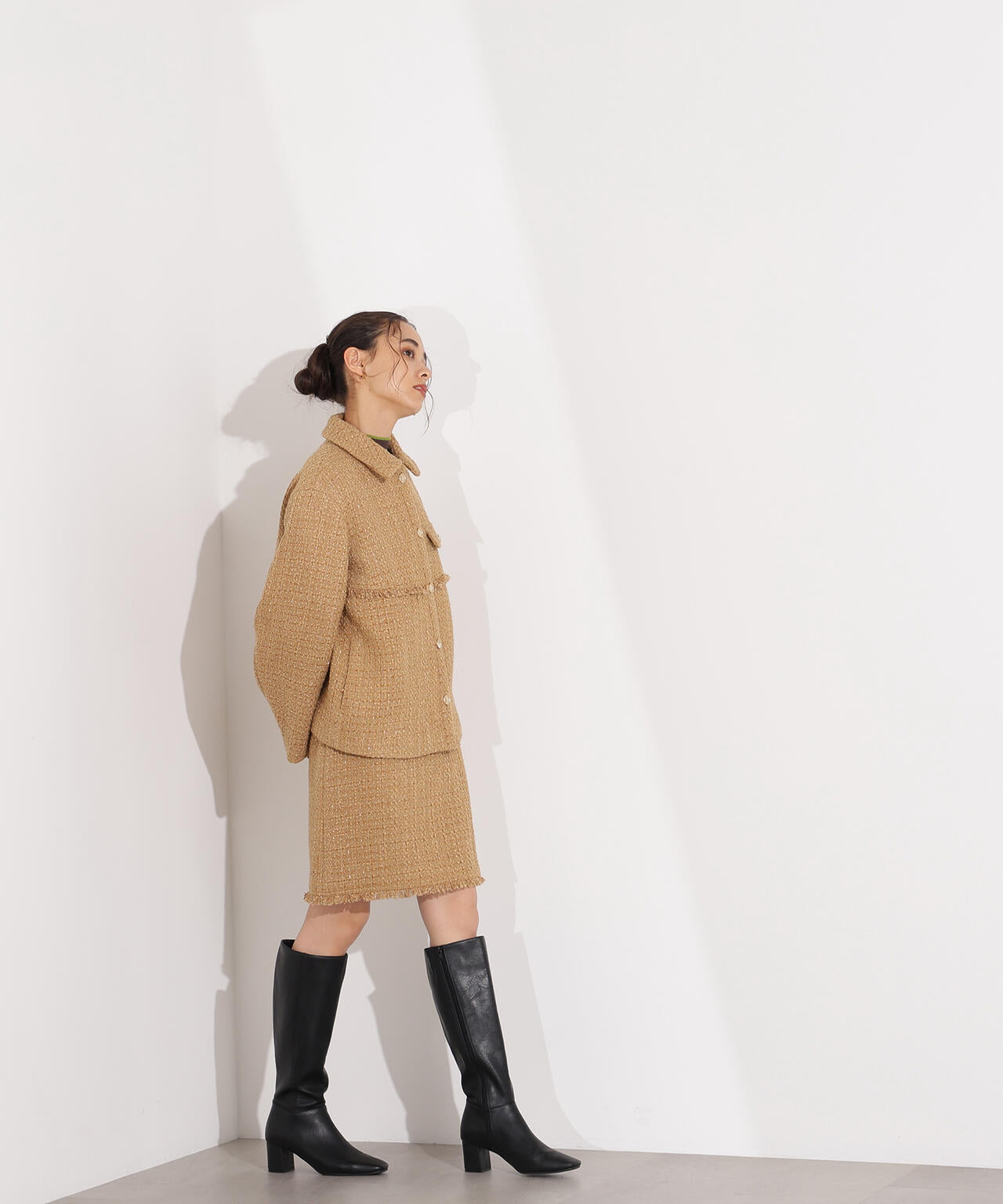 ツイード SETUP ブルゾン