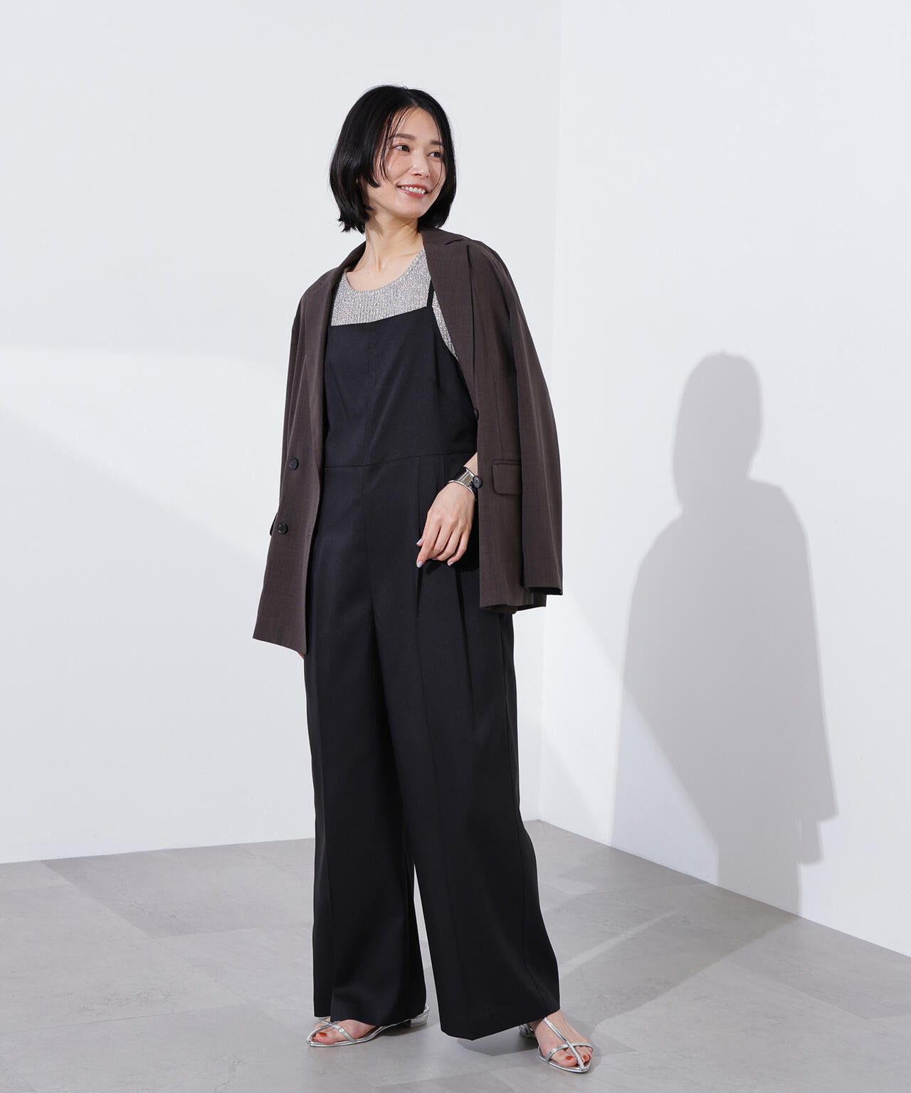 ライトテーラードダブルジャケット